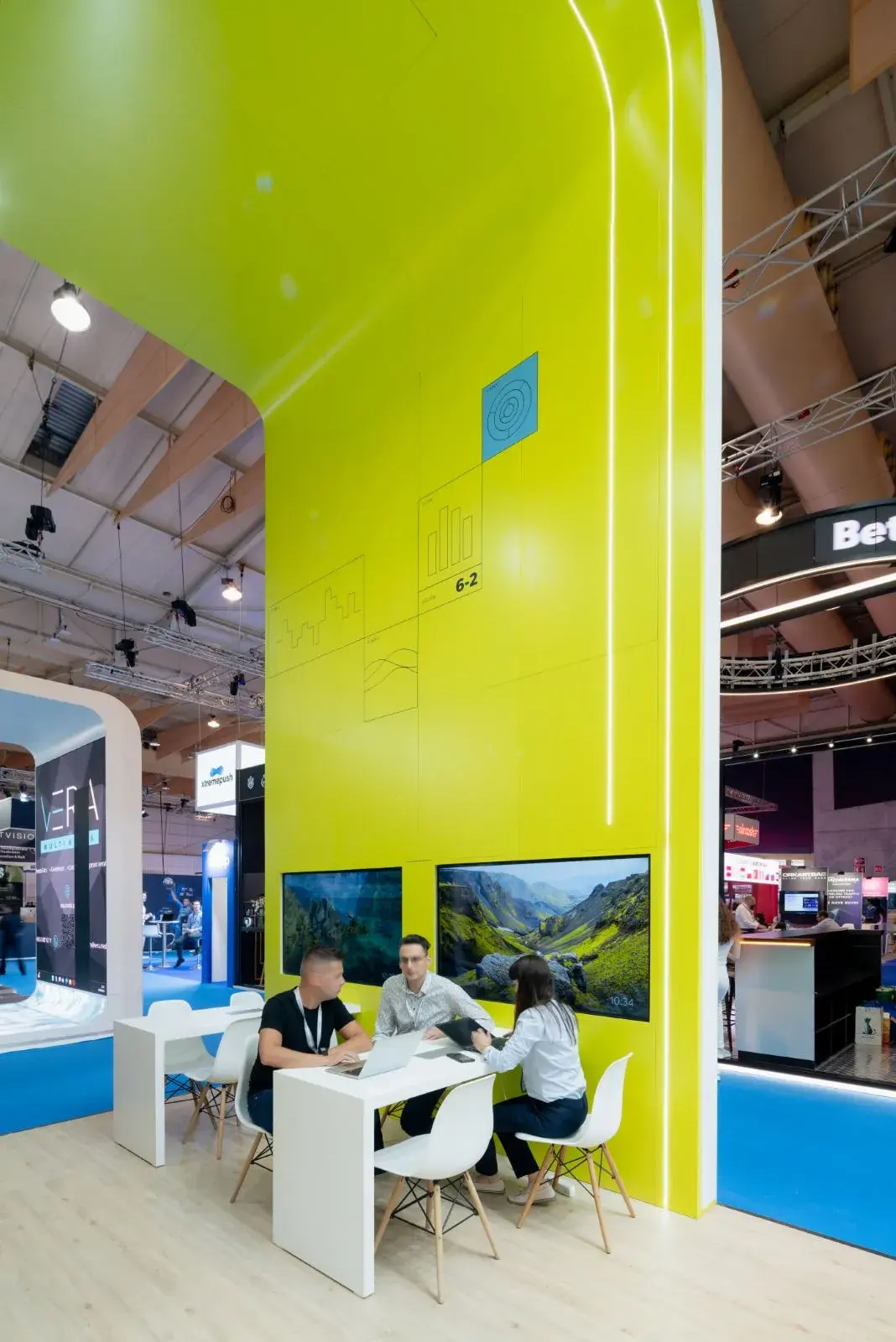 SBC Lisbon exhibition booth