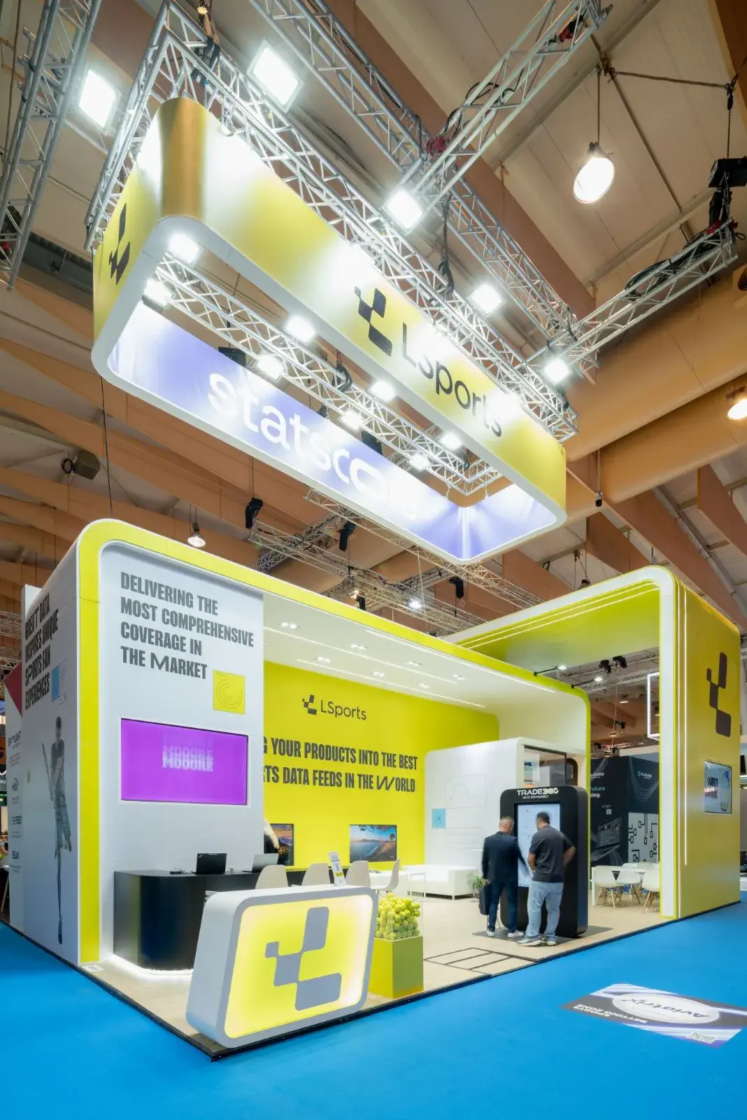 SBC Lisbon exhibition booth